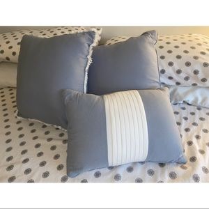SELLING THREE THROW PILLOWS TOGETHER